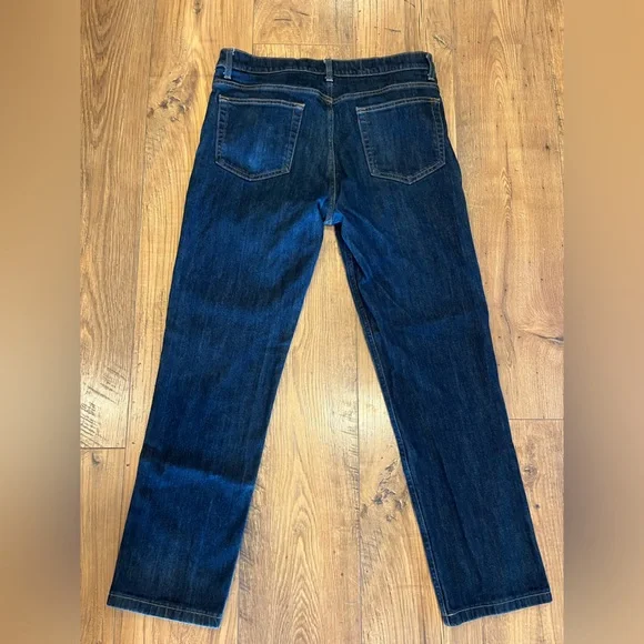 American Apparel Dark Blue Straight Jeans - Picture 2 of 3
